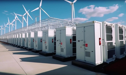 大型户外储能电站